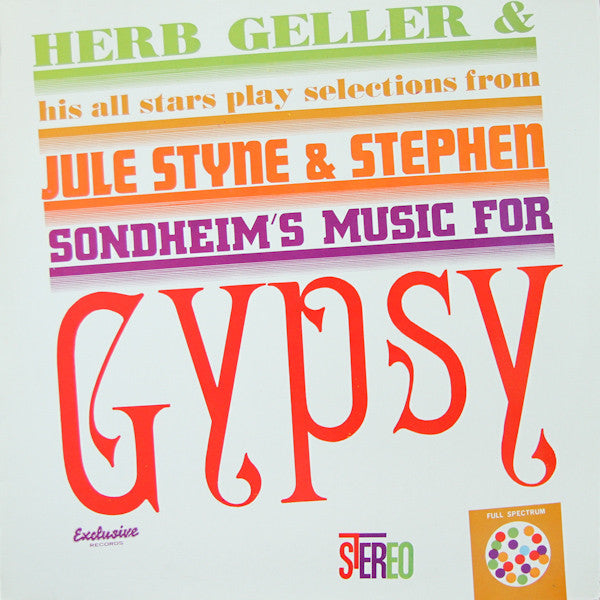 Herb Geller & His All Stars - Gypsy (LP, Album)