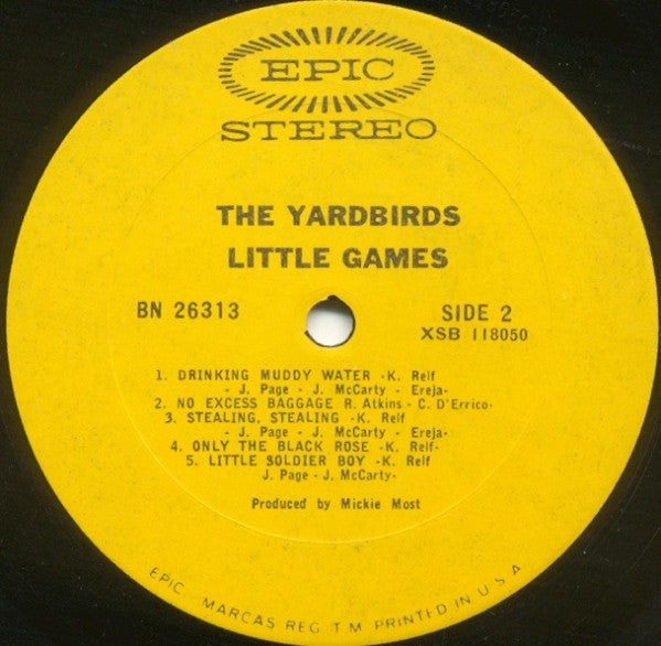 The Yardbirds - Little Games (LP, Album)