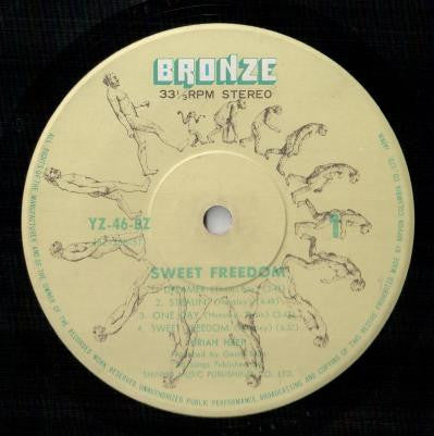 Uriah Heep - Sweet Freedom (LP, Album, Gat)
