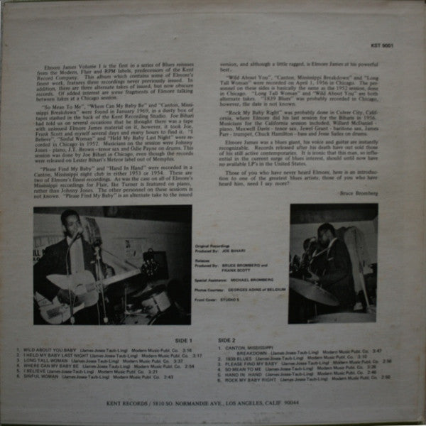 Elmore James - The Legend Of Elmore James (LP, Comp, RP)