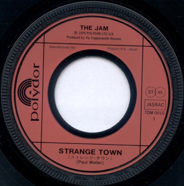 The Jam - Strange Town (7"", Single, Inj)