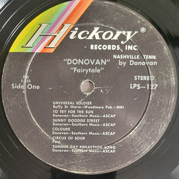 Donovan - Fairytale (LP, Album)