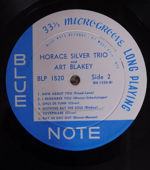 Horace Silver - Horace Silver Trio (LP, Comp, Mono, RE)