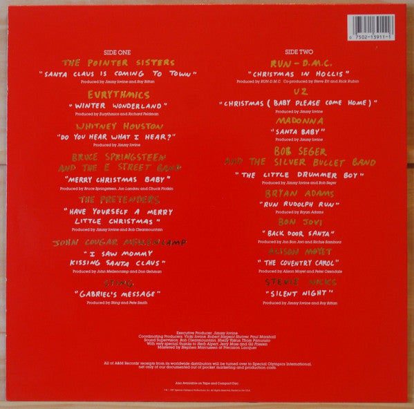 Various - A Very Special Christmas (LP, Comp, Gol)