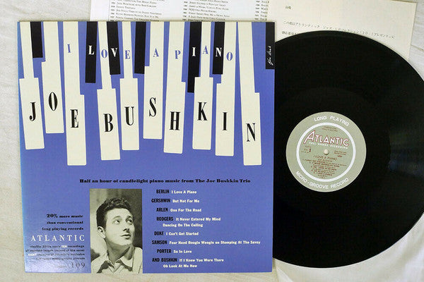 Joe Bushkin - I Love A Piano (10"", Album, Mono, RE)