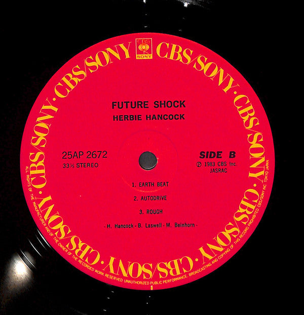 Herbie Hancock - Future Shock (LP, Album)