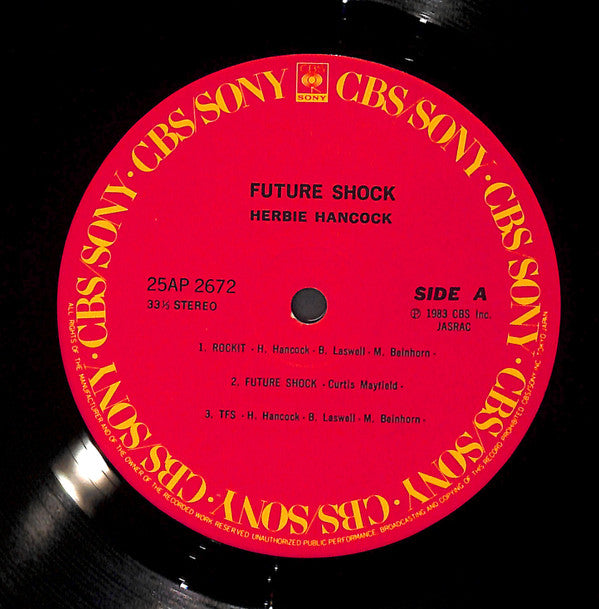 Herbie Hancock - Future Shock (LP, Album)