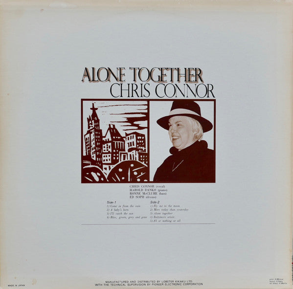 Chris Connor - Alone Together (LP, Dir)