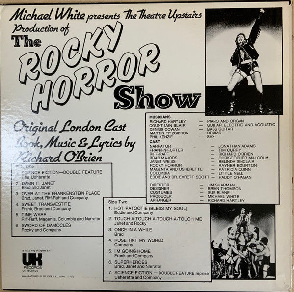 Original London Cast* - The Rocky Horror Show (LP, Album)