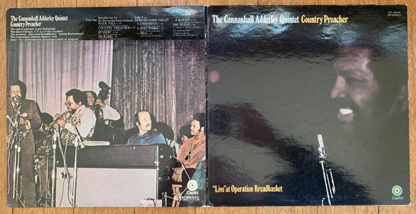 The Cannonball Adderley Quintet - Country Preacher (LP, Album, Gat)