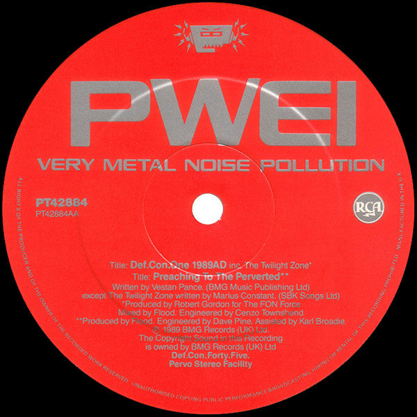 Pop Will Eat Itself - Very Metal Noise Pollution (12"", EP)