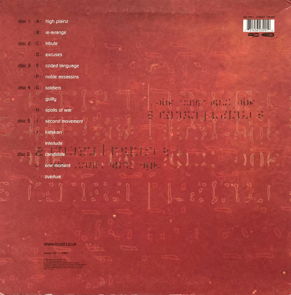 Krust - Coded Language (6x12"", Album)