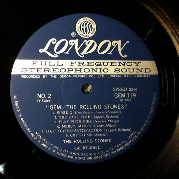 The Rolling Stones - Gem (2xLP, Comp)