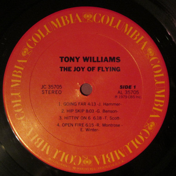 Tony Williams* - The Joy Of Flying (LP, Album, San)