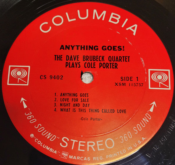 The Dave Brubeck Quartet - Anything Goes! The Dave Brubeck Quartet ...