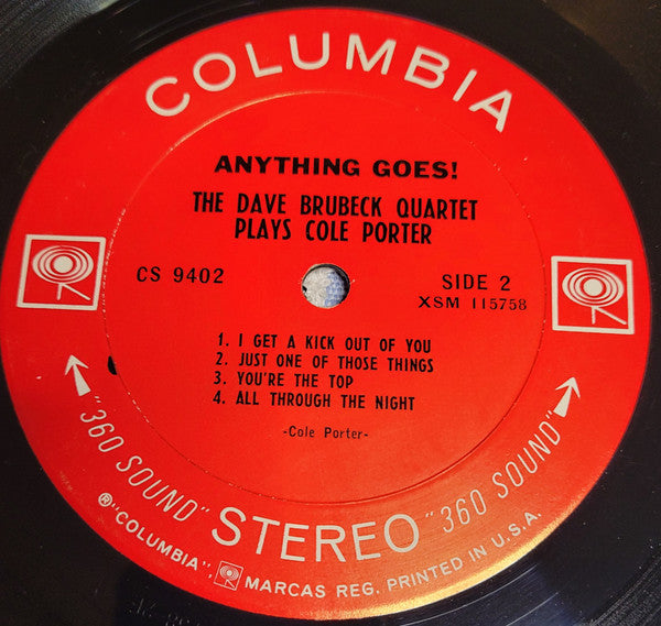 The Dave Brubeck Quartet - Anything Goes! The Dave Brubeck Quartet ...