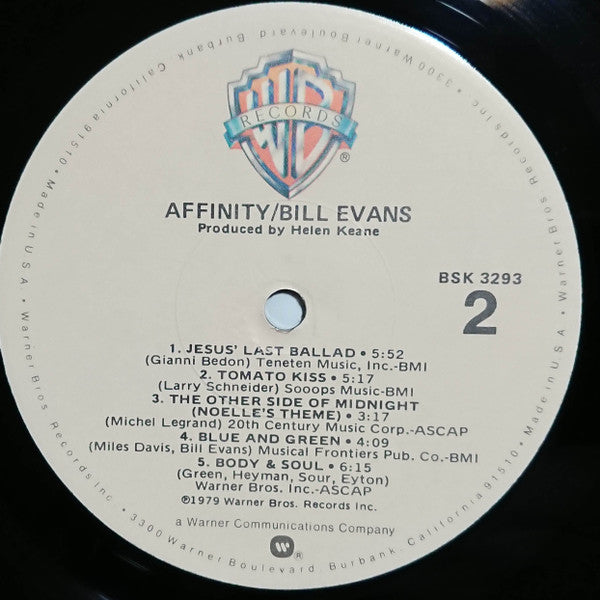 Bill Evans / Toots Thielemans - Affinity (LP, Album)