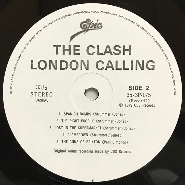 The Clash - London Calling (2xLP, Album, Gat)