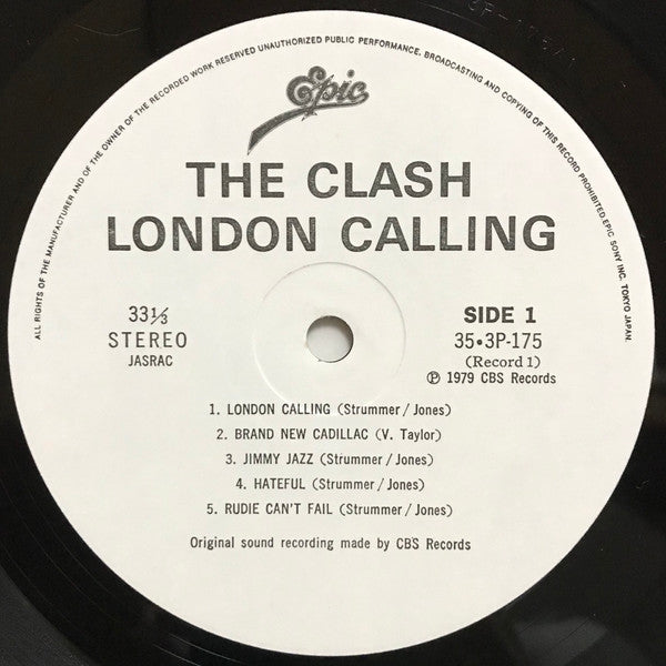 The Clash - London Calling (2xLP, Album, Gat)