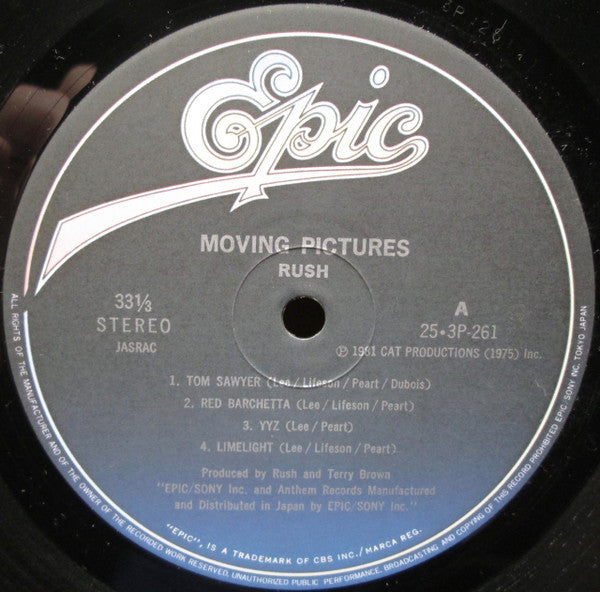 Rush = ラッシュ* - Moving Pictures = ムービング・ピクチャーズ (LP, Album, RE)