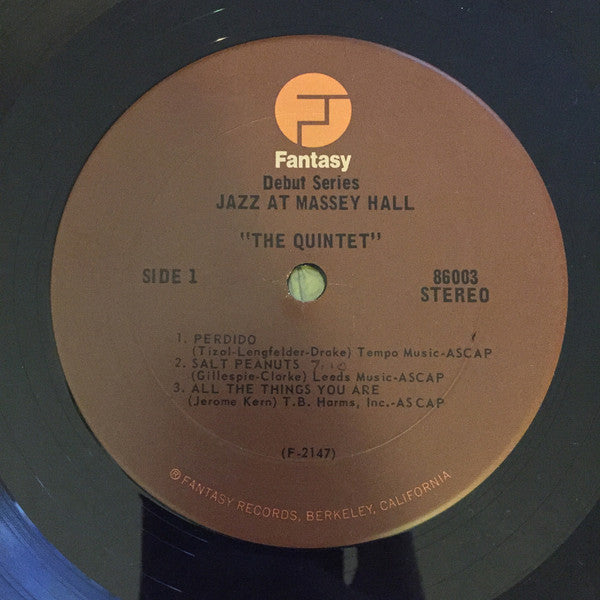 Charlie Chan (5) - Jazz At Massey Hall(LP, Album, RE)