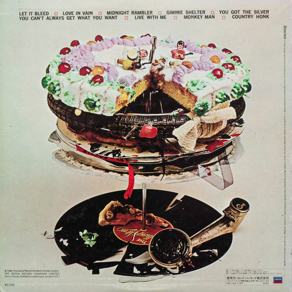 The Rolling Stones - Let It Bleed (LP, Album, RE)