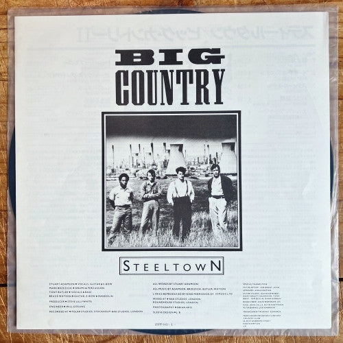 Big Country = ビッグ・カントリー* - Steeltown = スティールタウン (LP, Album)