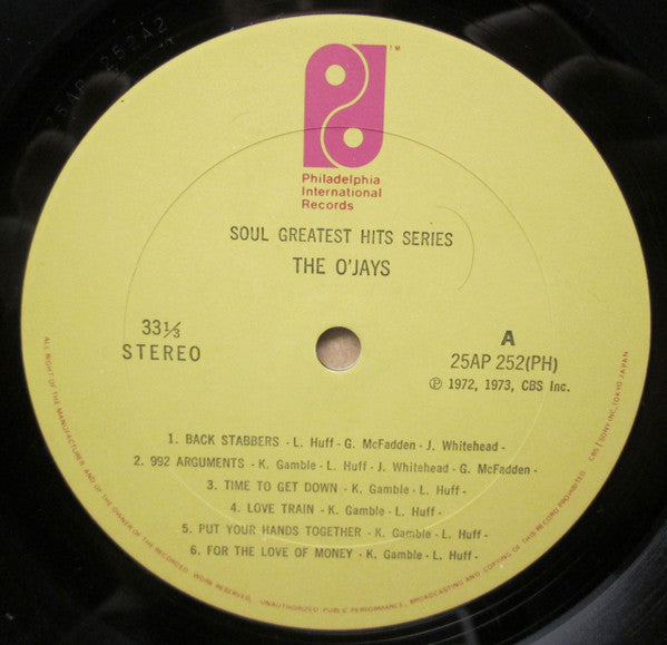 The O'Jays - Soul Greatest Hits Series (LP, Comp)