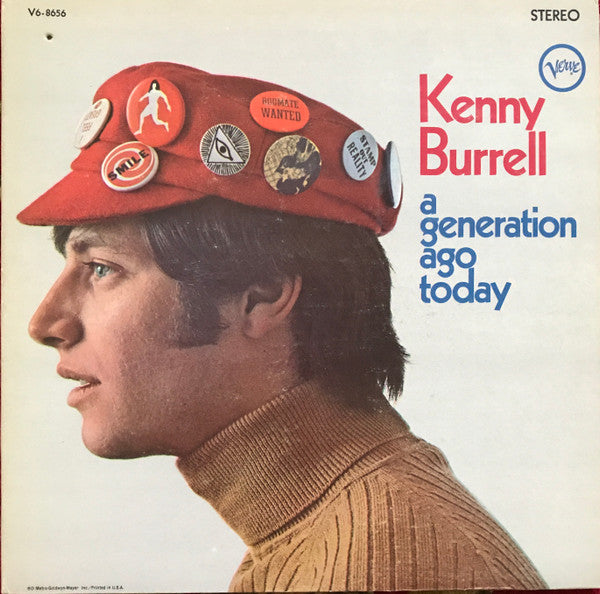 Kenny Burrell - A Generation Ago Today (LP, Album)