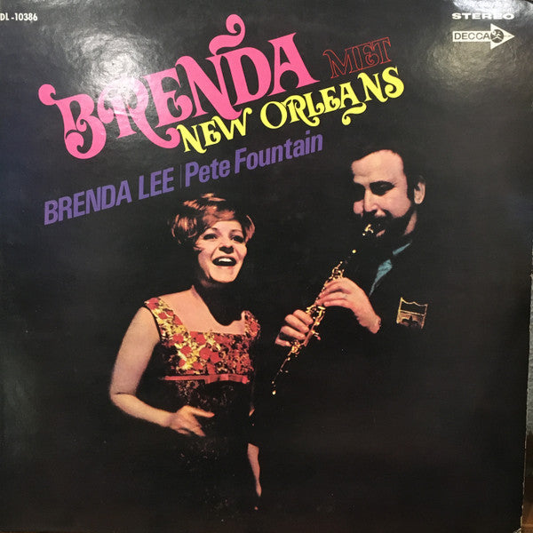 Brenda Lee & Pete Fountain - Brenda Met New Orleans (LP)