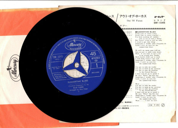 Blue Cheer - Summertime Blues (7"", Single, ¥37)