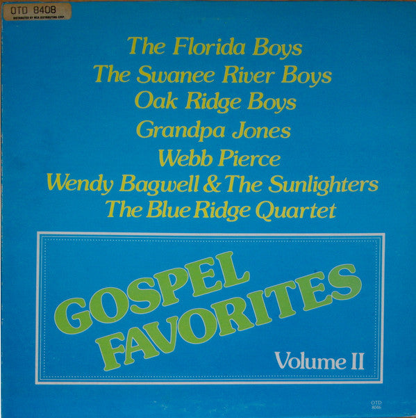 Various - Gospel Favorites Volume II (LP, Album)