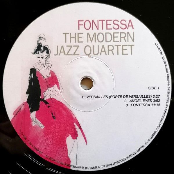 The Modern Jazz Quartet - Fontessa (LP, Album, 180)