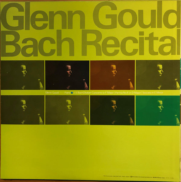 Bach*, Glenn Gould - Bach Recital (LP, Comp, RE)