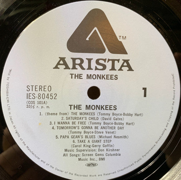 The Monkees - The Monkees (LP, Album)