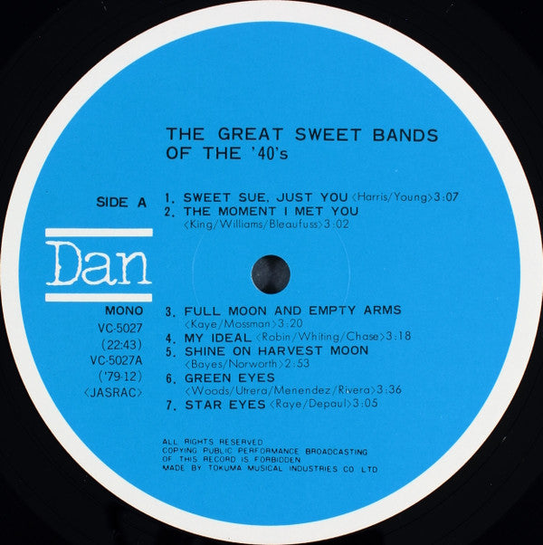 Various - Sweet Bands Of The '40's (LP, Comp)