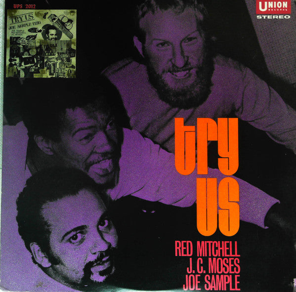 Red Mitchell, J.C. Moses, Joe Sample - Try Us (LP, Album, RE)