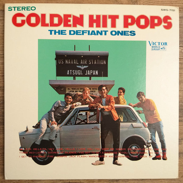 The Defiant Ones - Golden Hit Pops (LP, Album)