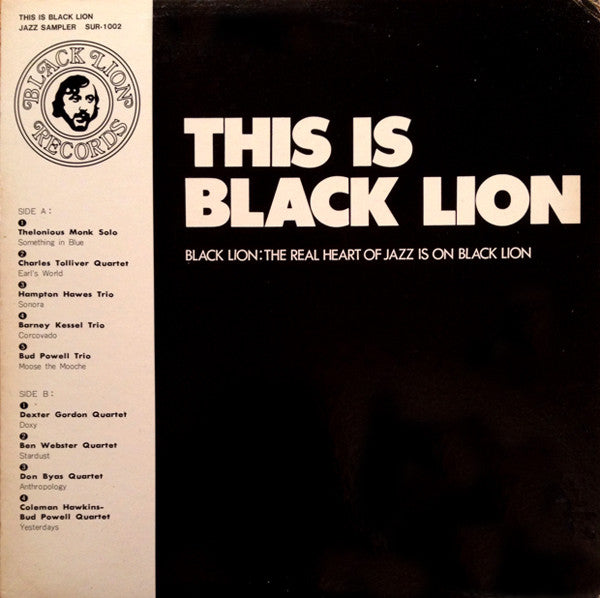Various - This Is Black Lion - Black Lion: The Real Heart Of Jazz I...