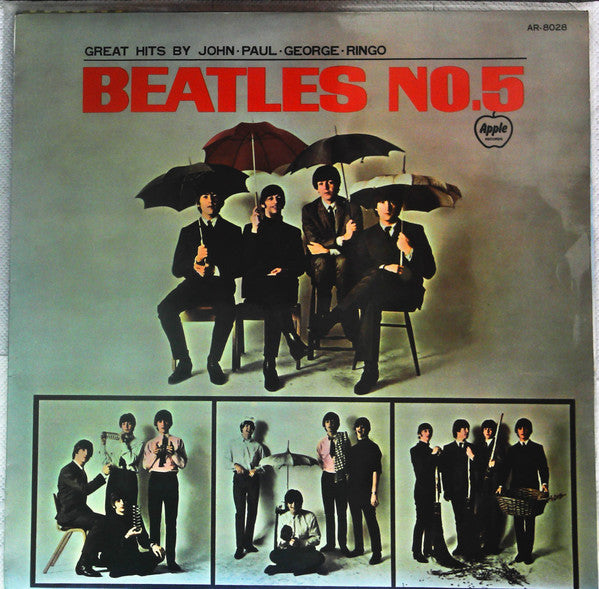 The Beatles - Beatles No. 5 (LP, Comp, Mono, RE, Red)
