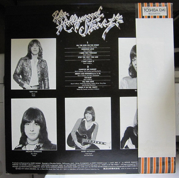 The Hollywood Stars - The Hollywood Stars (LP, Album, Promo)