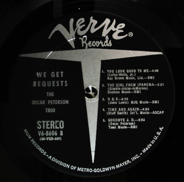 The Oscar Peterson Trio - We Get Requests (LP, Album, ¥ 2)