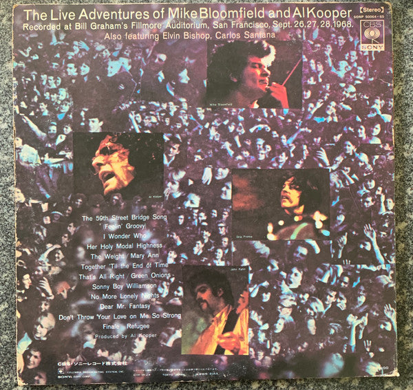 Mike Bloomfield - The Live Adventures Of Mike Bloomfield And Al Koo...