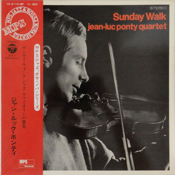 Jean-Luc Ponty - Sunday Walk (LP, Album, Promo, Gat)