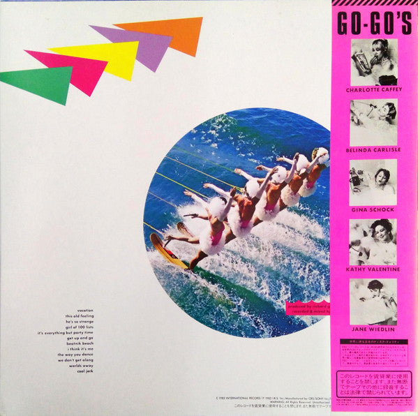 Go-Go's - Vacation = バケーション (LP, Album, RP)