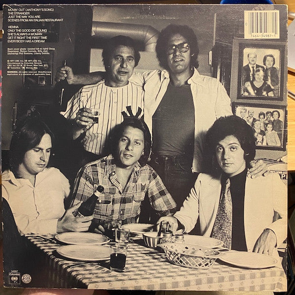 Billy Joel - The Stranger (LP, Album, San)