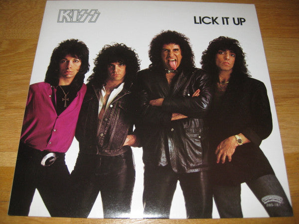 Kiss - Lick It Up (LP, Album, Promo)