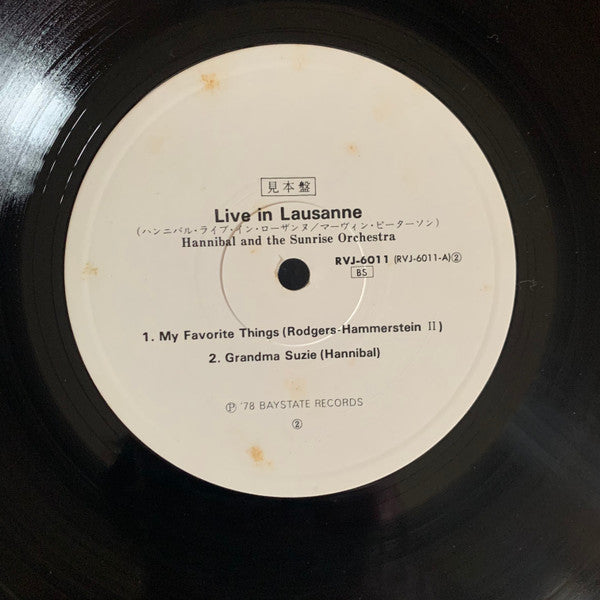 Hannibal Marvin Peterson - Live In Lausanne(LP, Album, Promo)
