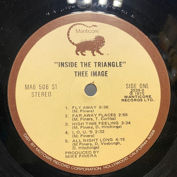 Thee Image - Inside The Triangle (LP, Album)