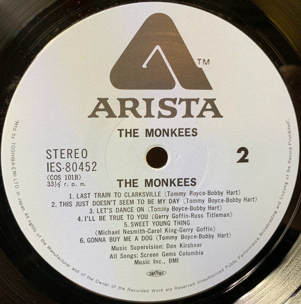 The Monkees - The Monkees (LP, Album)